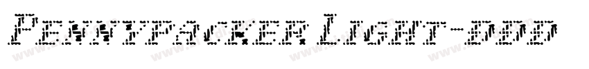 Pennypacker Light字体转换 Pennypacker Light字体转换